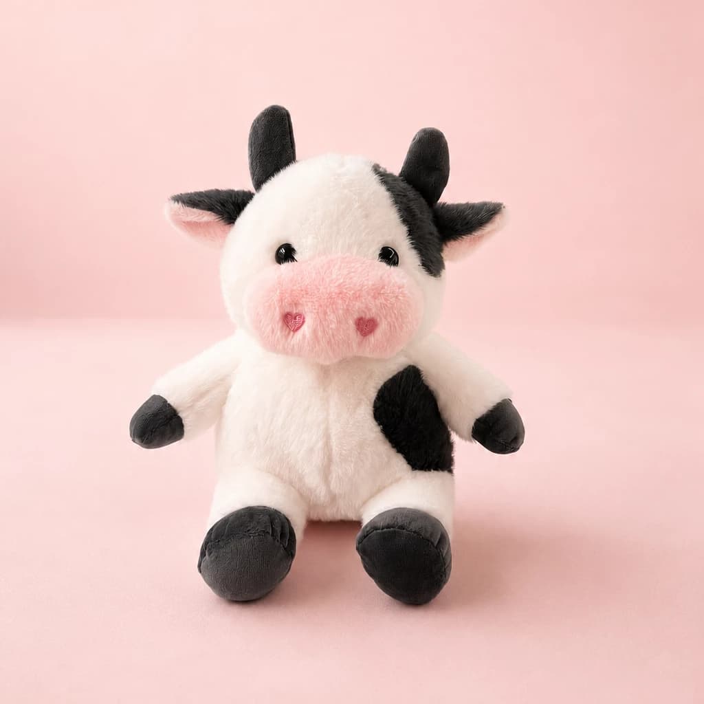 Vaca de peluche